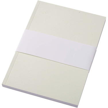Logo trade promotional giveaway photo of: Novella Austen A5 recycled soft cover notebook - 100 sheets
