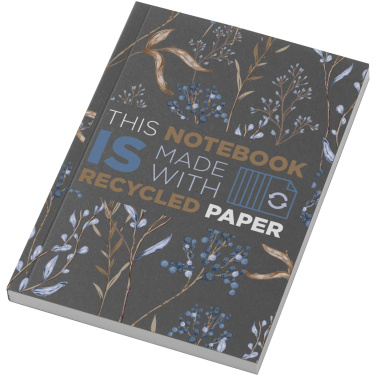 Logo trade promotional giveaways picture of: Novella Austen A6 recycled soft cover notebook - 100 sheets