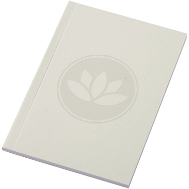 Logo trade promotional product photo of: Novella Austen A6 recycled soft cover notebook - 50 sheets
