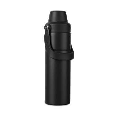 Logo trade promotional item photo of: Baltimore trek RCS recycled SS bottle 600 ML
