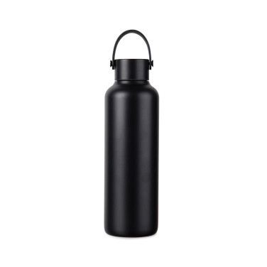 Logo trade promotional item photo of: Baltimore RCS recycled SS bottle 600 ML