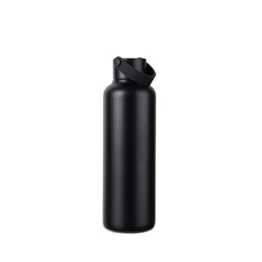 Logo trade promotional product photo of: Baltimore RCS recycled SS bottle 600 ML