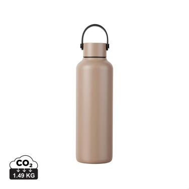 Logotrade promotional item image of: Baltimore RCS recycled SS bottle 600 ML