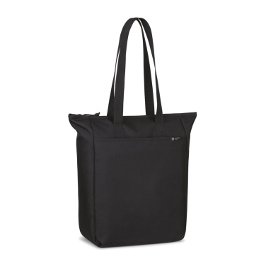 Logo trade promotional gifts image of: Renew AWARE™ rPET Zippered Tote