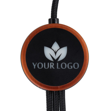 Logo trade promotional gift photo of: Cable 3in1 with illuminated logo - LH-ZM04