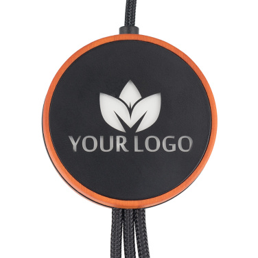 Logo trade advertising products picture of: Big cable 4in1 with illuminated logo - i5w