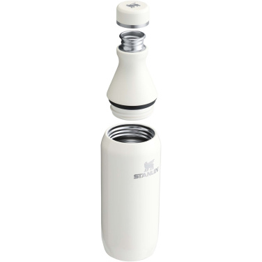 Logo trade promotional products image of: Stanley All Day Slim 350 ml water bottle