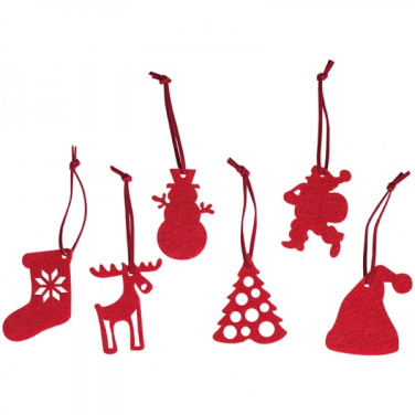 Logotrade promotional giveaways photo of: 6-piece Christmas tree decorations FERGUS