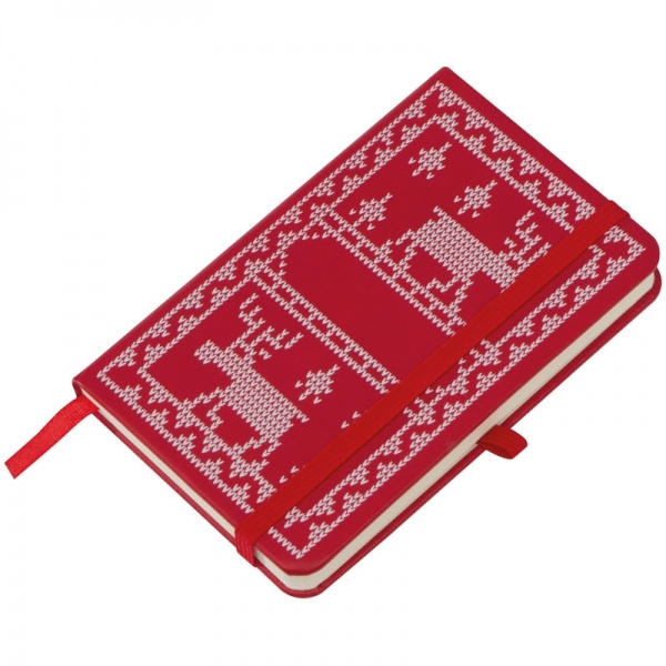 Logotrade corporate gift picture of: A6 Notebook with Christmas design