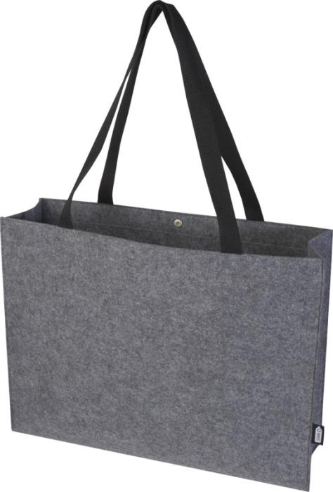 Logotrade business gift image of: Felta GRS recycled felt gusset tote bag 20L