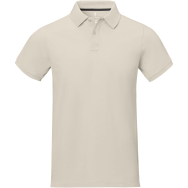Logo trade business gifts image of: Calgary short sleeve men's polo