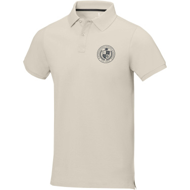 Logo trade promotional gift photo of: Calgary short sleeve men's polo