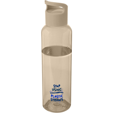 Logo trade business gifts image of: Sky 650 ml recycled plastic water bottle