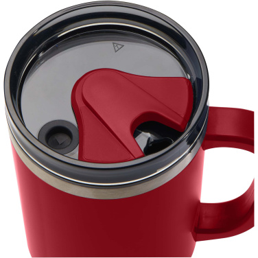 Logo trade promotional merchandise image of: Melbourne 1200 ml RCS certified insulated tumbler with straw