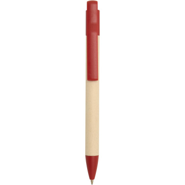 Logotrade promotional merchandise image of: Liliana sugarcane paper ballpoint pen (blue ink)