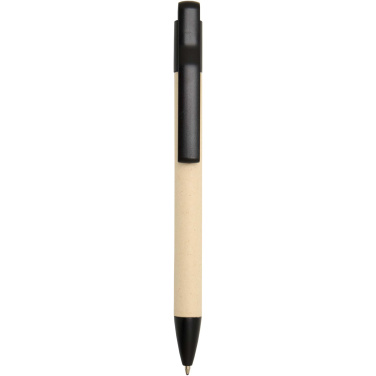 Logotrade promotional giveaway picture of: Liliana sugarcane paper ballpoint pen (blue ink)