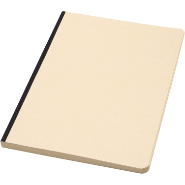 Logotrade promotional merchandise photo of: Liliana A5 sugarcane and RPET soft cover notebook