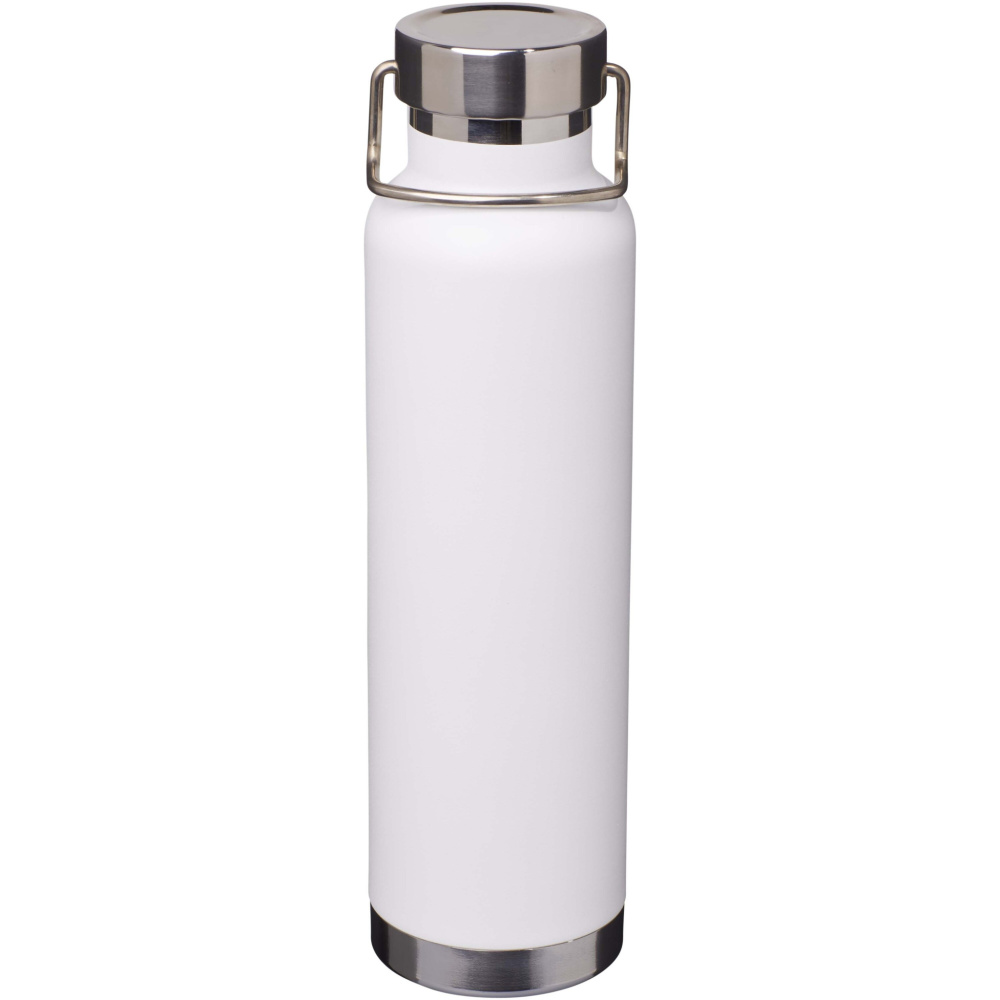 Logo trade business gifts image of: Thor 650 ml RCS recycled stainless steel copper vacuum insulated water bottle