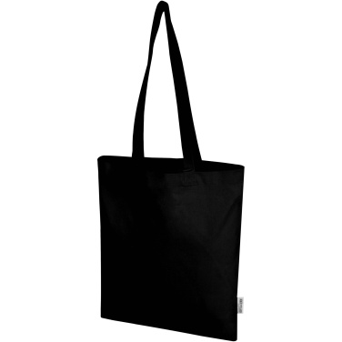 Logotrade promotional items photo of: Madras Blend 140 g/m² GRS recycled cotton tote bag 7L