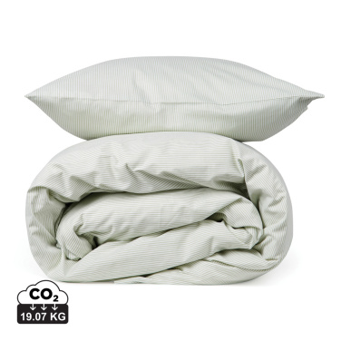Logotrade promotional product picture of: VINGA Montgomery premium cotton bed linen, 4 pcs set