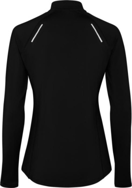 Logo trade promotional gifts image of: Estambul long sleeve women's half zip sweatshirt