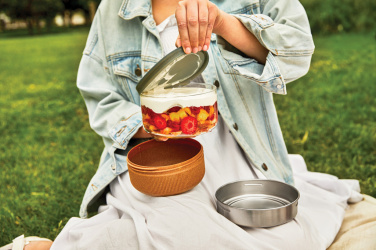 Logotrade promotional product picture of: Black+Blum Glass Lunch Bowl 750ml