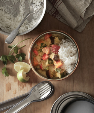 Logo trade promotional item photo of: Black+Blum Glass Lunch Bowl 750ml