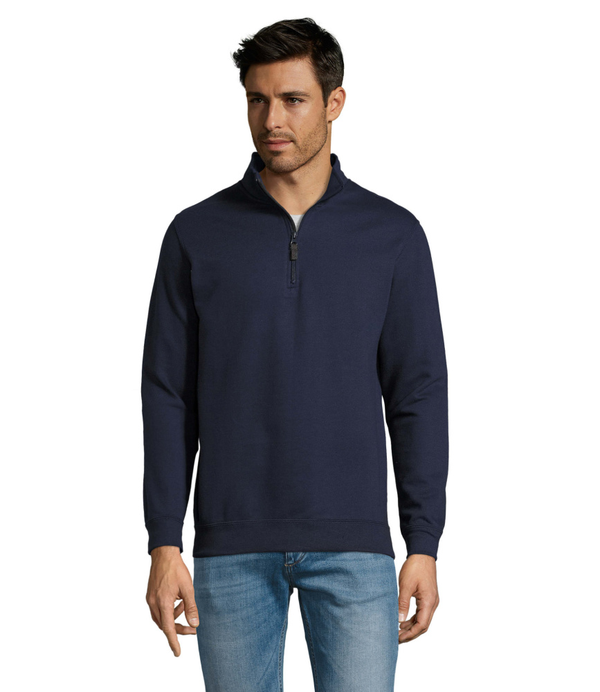 Logotrade promotional merchandise photo of: STAN Sweat Zip Collar 260