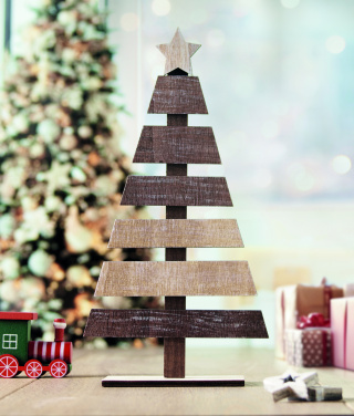 Logo trade promotional item photo of: Wooden Christmas tree