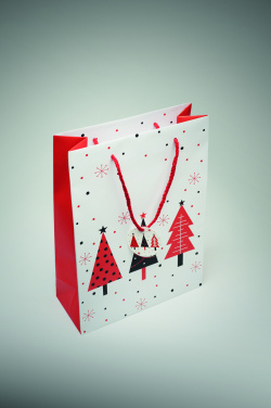 Logo trade promotional giveaway photo of: Gift paper bag large