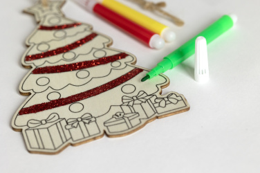 Logo trade corporate gifts picture of: Christmas tree ornament