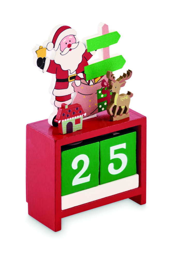 Logotrade promotional giveaway picture of: Christmas countdown calendar