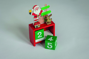 Logo trade promotional giveaways picture of: Christmas countdown calendar