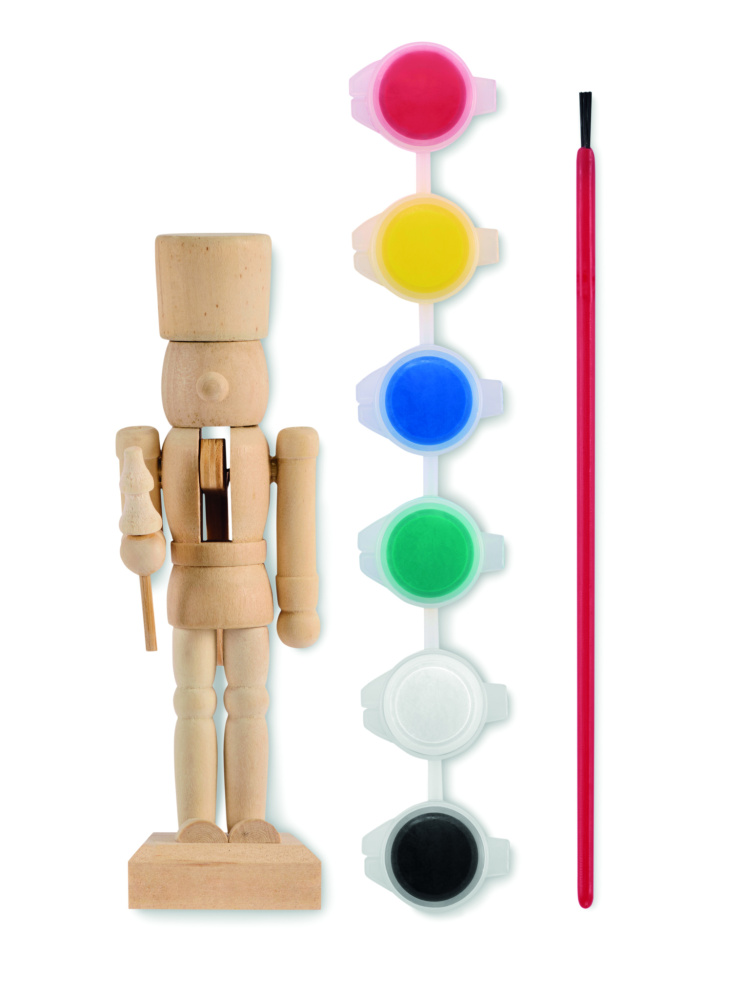 Logo trade promotional products image of: Nutcracker painting set