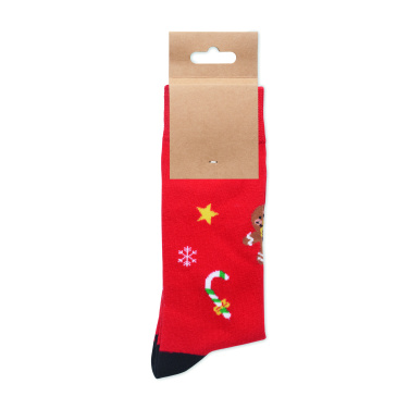 Logotrade promotional gift picture of: Pair of Christmas socks M
