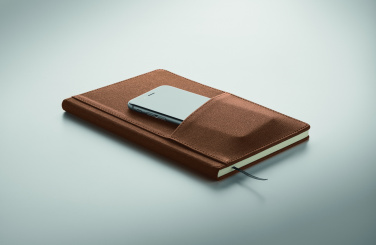 Logo trade advertising product photo of: A5 notebook PU front pocket