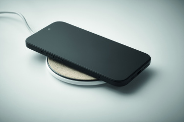 Logotrade corporate gift image of: Cork wireless charger 15W