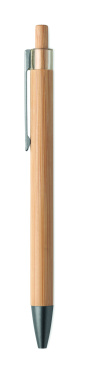 Logotrade business gifts photo of: Push button bamboo pen
