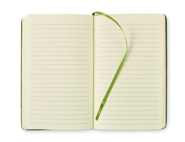 Logo trade advertising products picture of: A5 notebook with hard cover