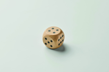 Logotrade promotional gifts photo of: Schima wooden dice 3cm dia