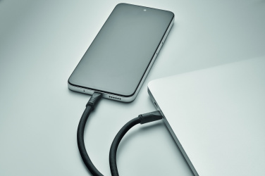 Logo trade promotional gift photo of: 60W charging and data lanyard