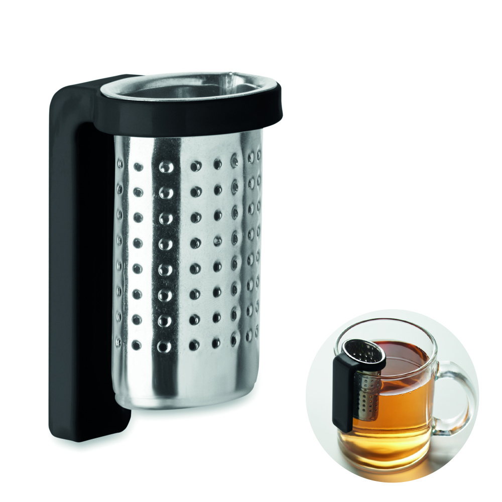 Logo trade business gifts image of: Tea infuser with hook