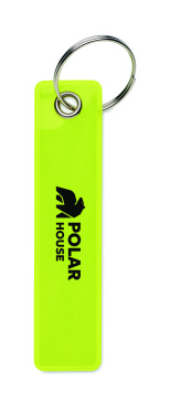 Logotrade corporate gift picture of: Reflective key ring in PVC