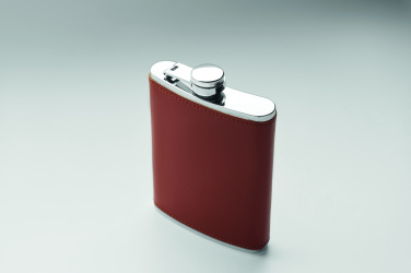 Logo trade promotional gifts picture of: Slim hip flask 200 ml