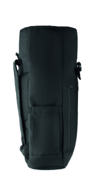 Logotrade promotional item picture of: Rolltop laptop rucksack 600D