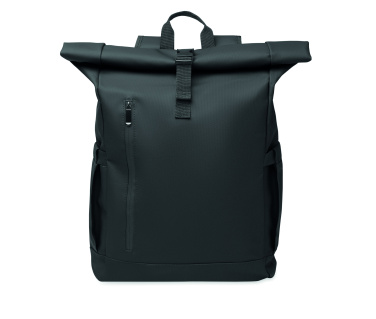 Logotrade promotional items photo of: Rolltop laptop rucksack 600D