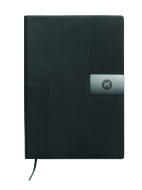 Logo trade promotional giveaway photo of: A5 PU notebook
