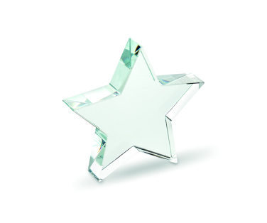 Logotrade business gift image of: Glass star award