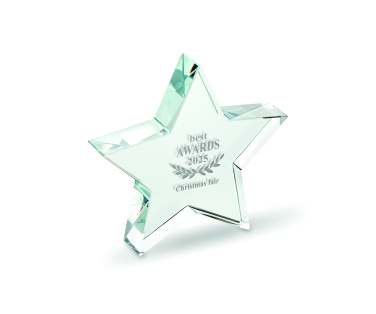 Logo trade advertising product photo of: Glass star award