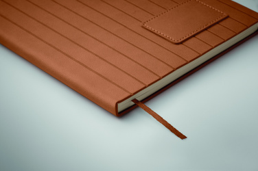 Logotrade promotional products photo of: A5 notebook in smokey PU